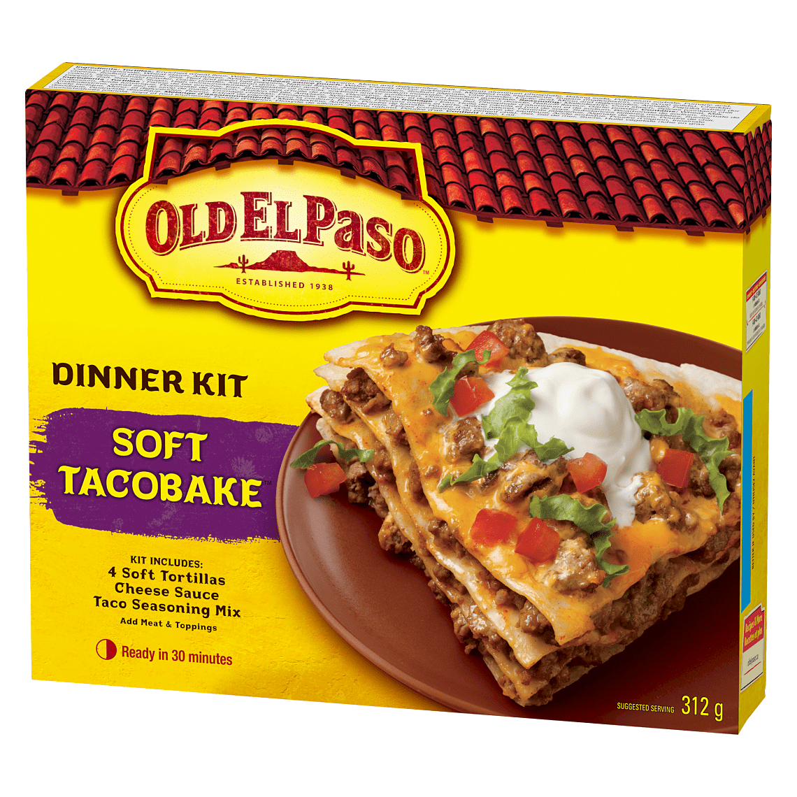 Soft Taco Bake Dinner Kit And Irresistible Taste Old El Paso 5245